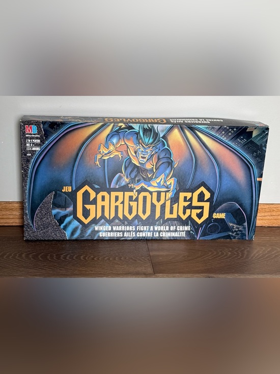 Disneys Gargoyles Other - VINTAGE 1994 Disney Gargoyles Board Game Milton Bradley - 100% COMPLETE